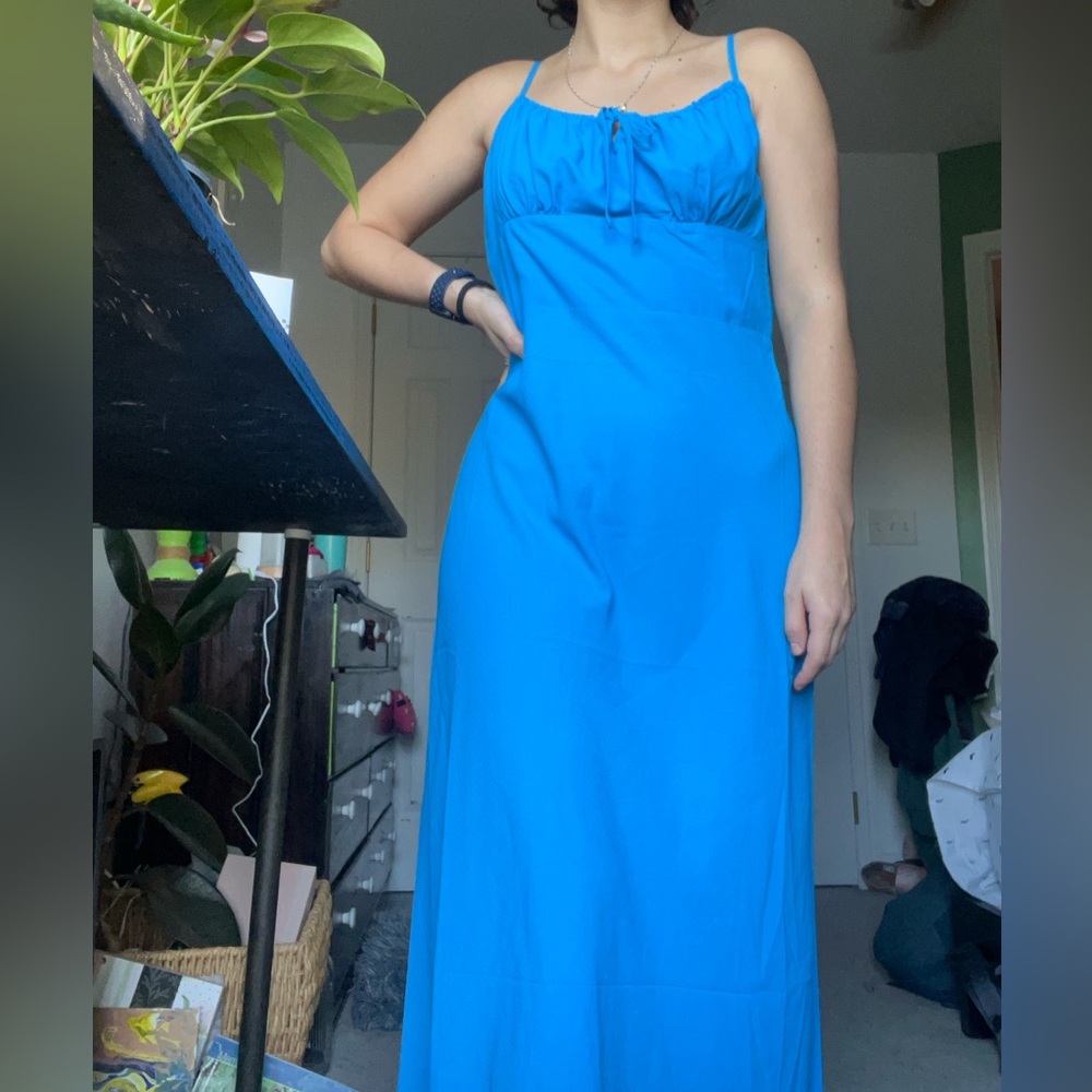Blue Maxi Dress 💙
